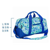 Confetti Blue Overnighter Duffel Bag