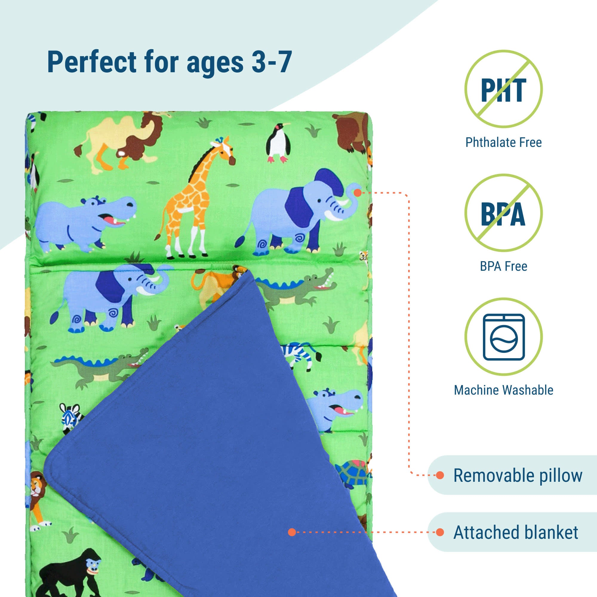 Wild Animals Original Nap Mat