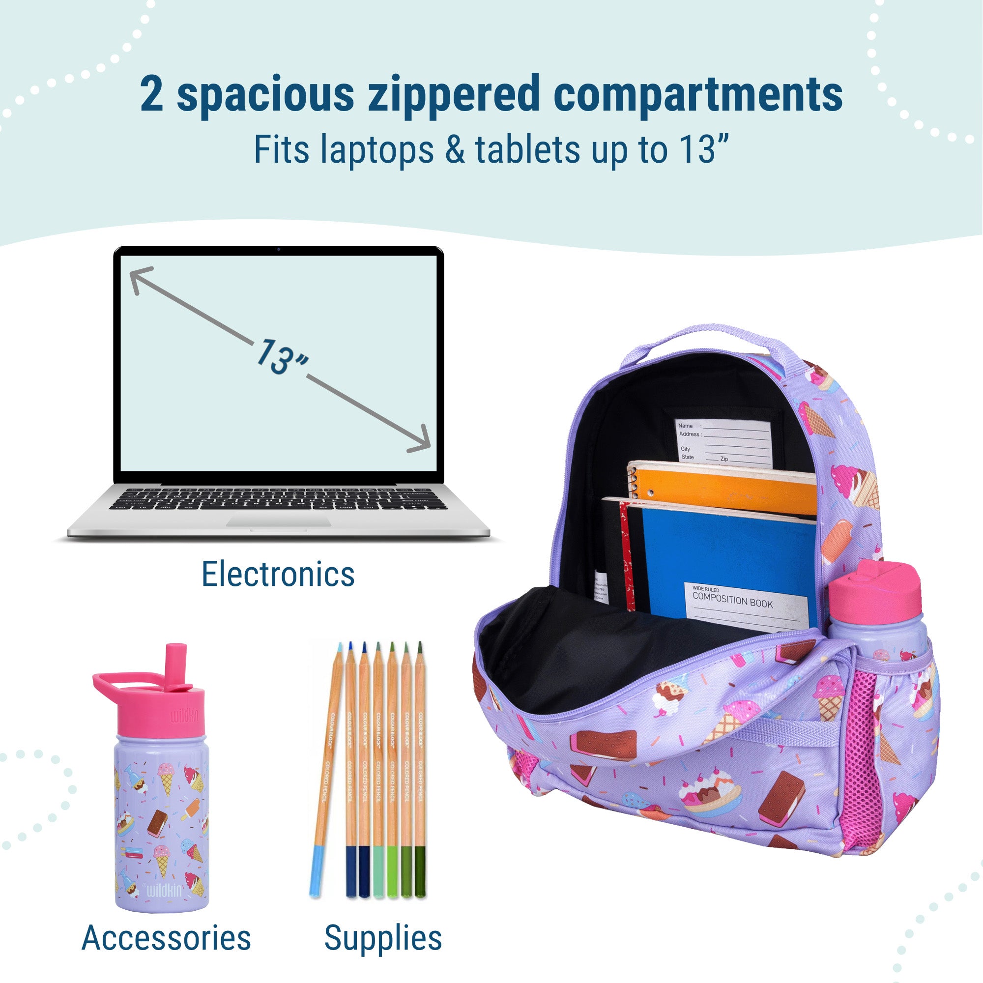 Sweet Dreams ECO rPET Next Gen Backpack - 15 Inch / 12L