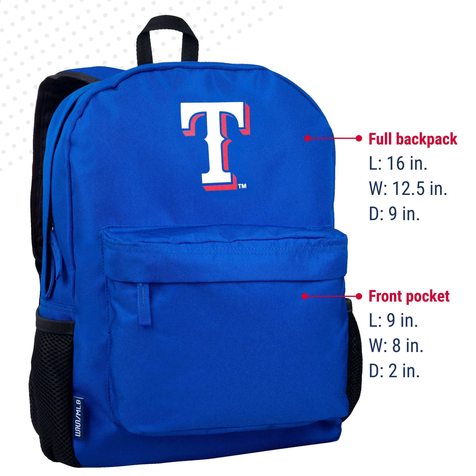 MLB 16 Inch Backpack