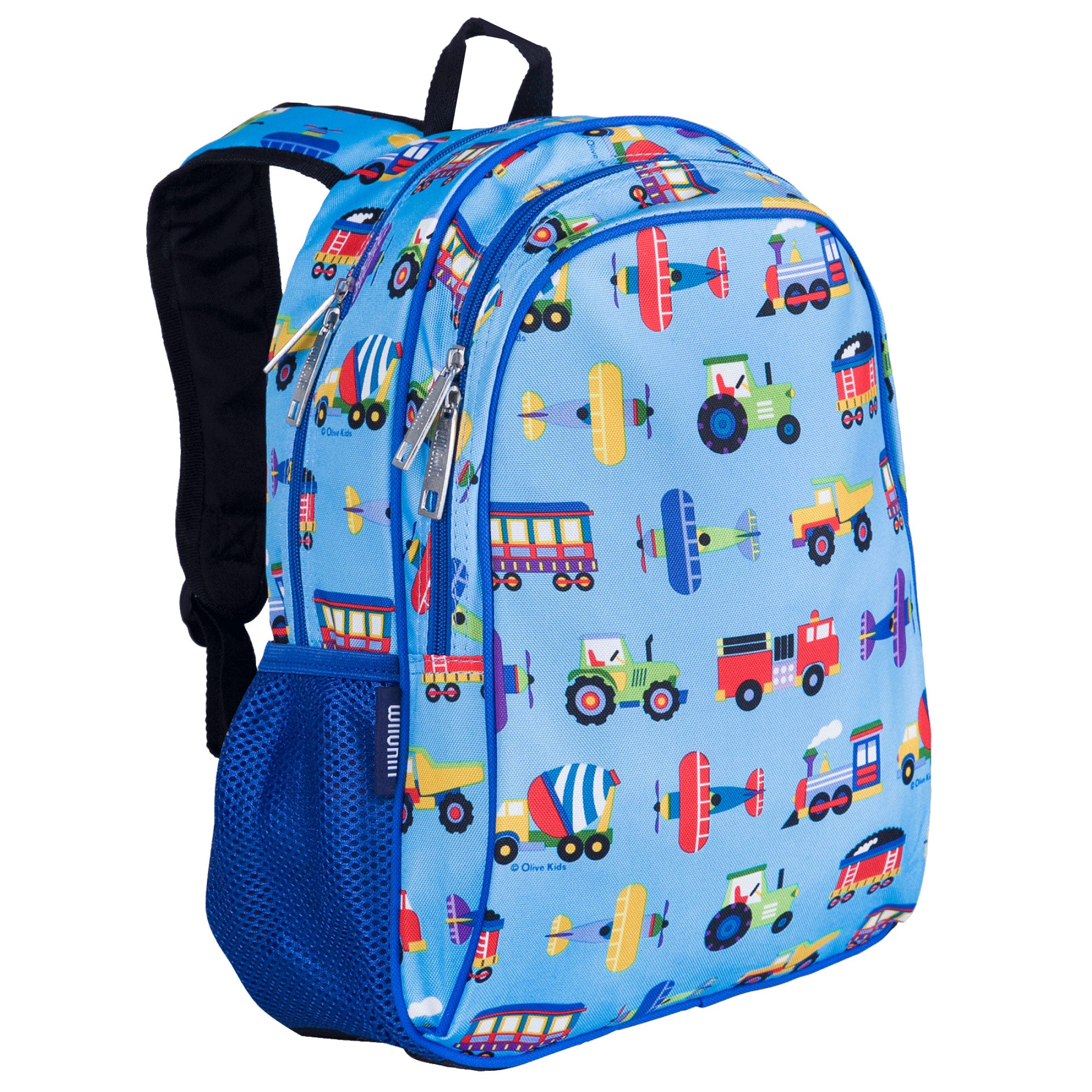 Trains, Planes & Trucks 15 Inch Backpack