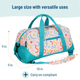 Confetti Peach Overnighter Duffel Bag