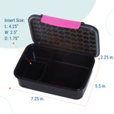 Rainbow Hearts Reusable Food Container Bento Box