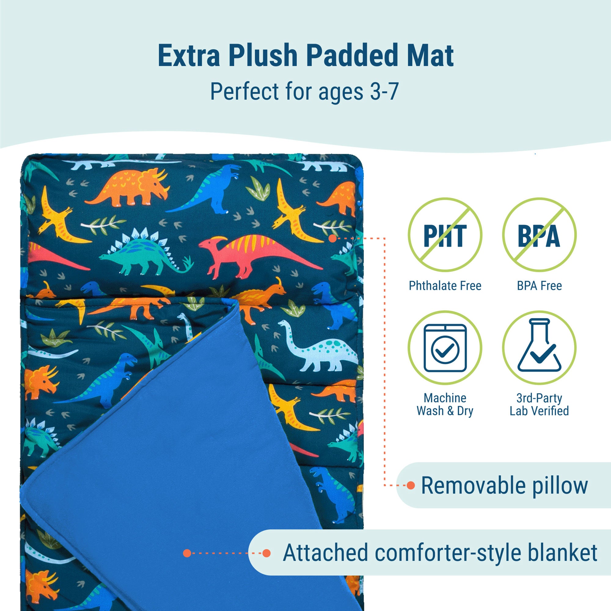 Jurassic Dinosaurs Original Nap Mat
