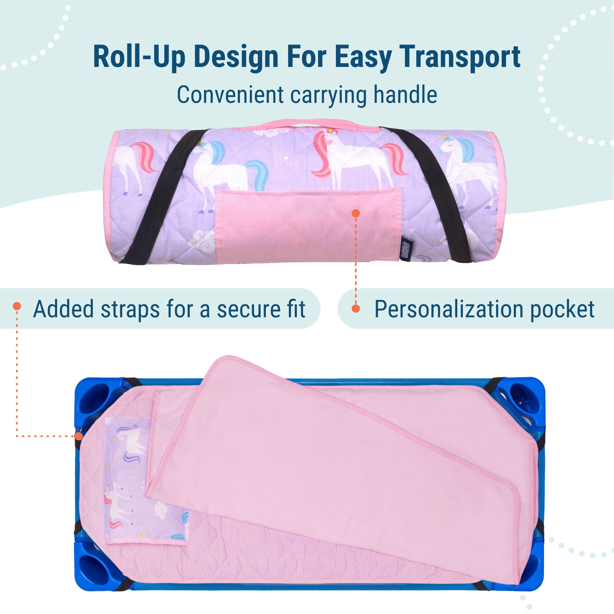 Unicorn Modern Nap Mat