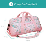 Floral Watercolor Overnighter Duffel Bag