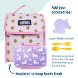 Pink and Gold Stars Lunch Bag