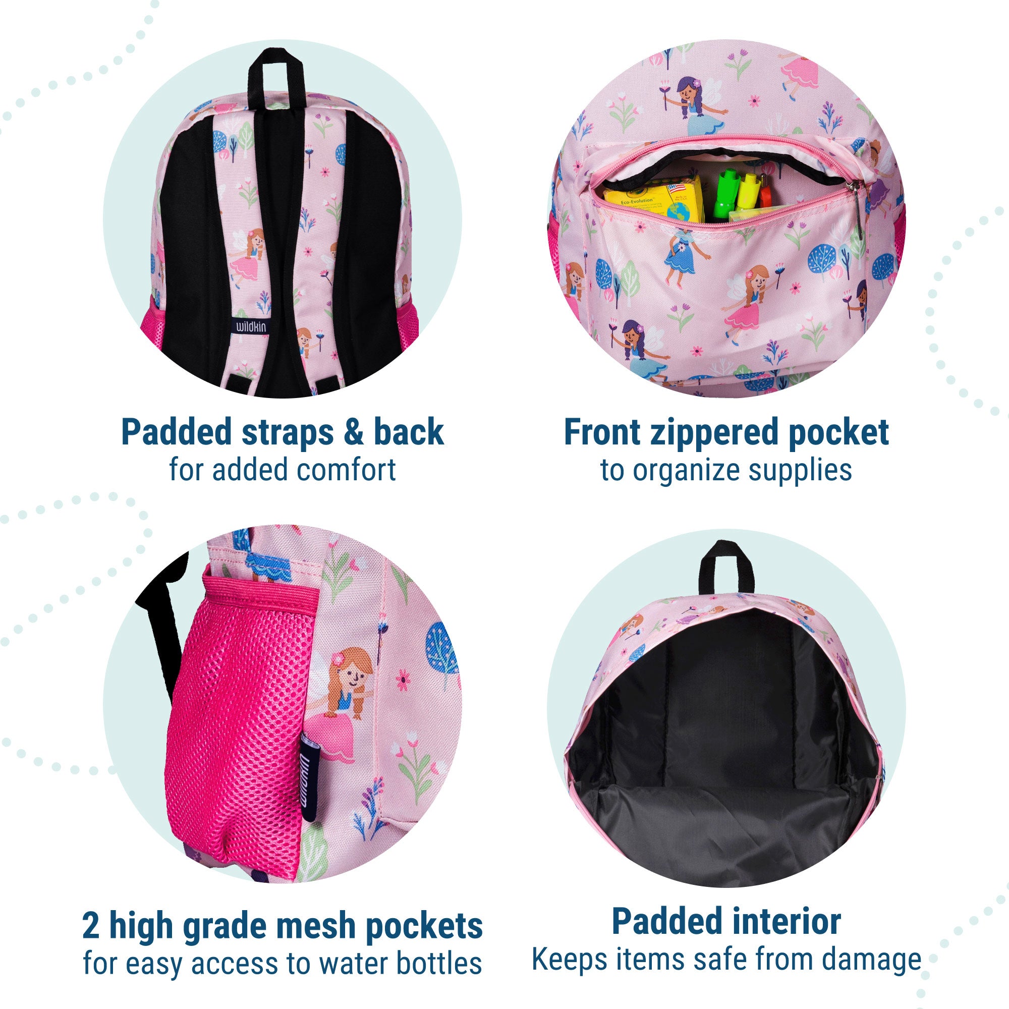 Fairy Garden 16 Inch Backpack