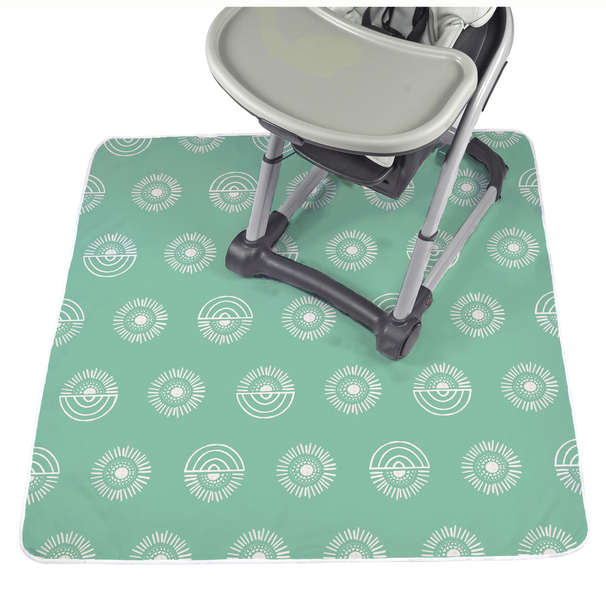 Baby Splat Mat - Rainbow Sun