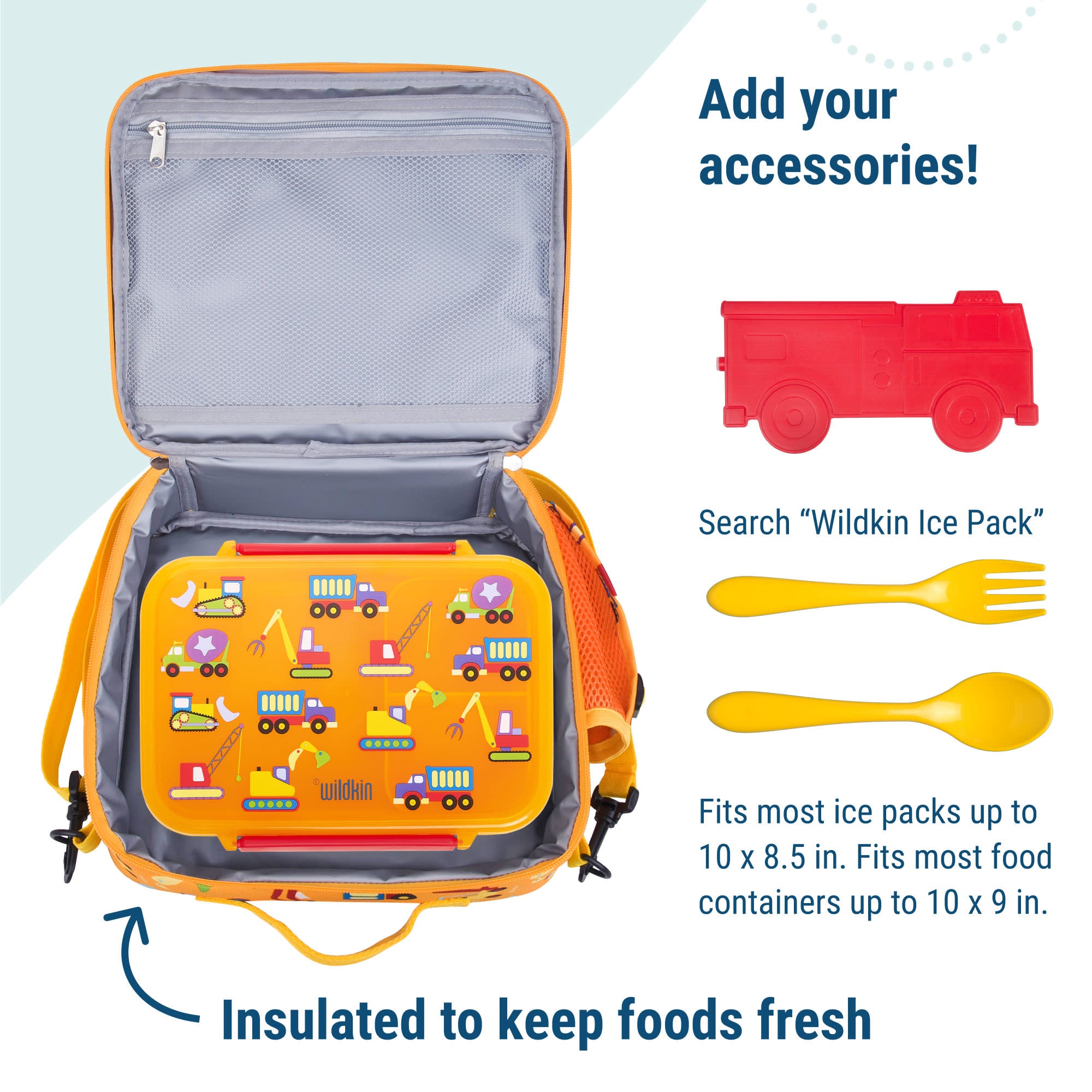 Under Construction ECO rPET Next Gen Lunch Box