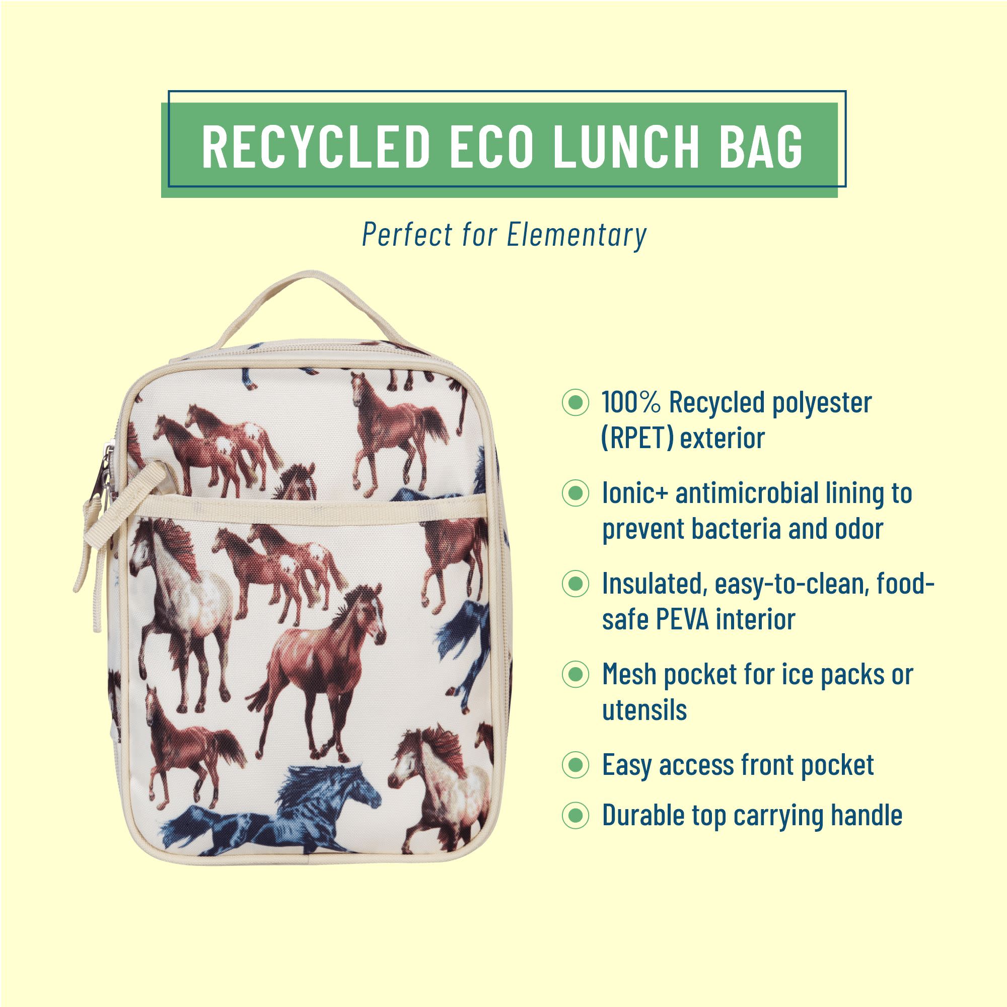 Horse Dreams ECO rPET Original Lunch Bag