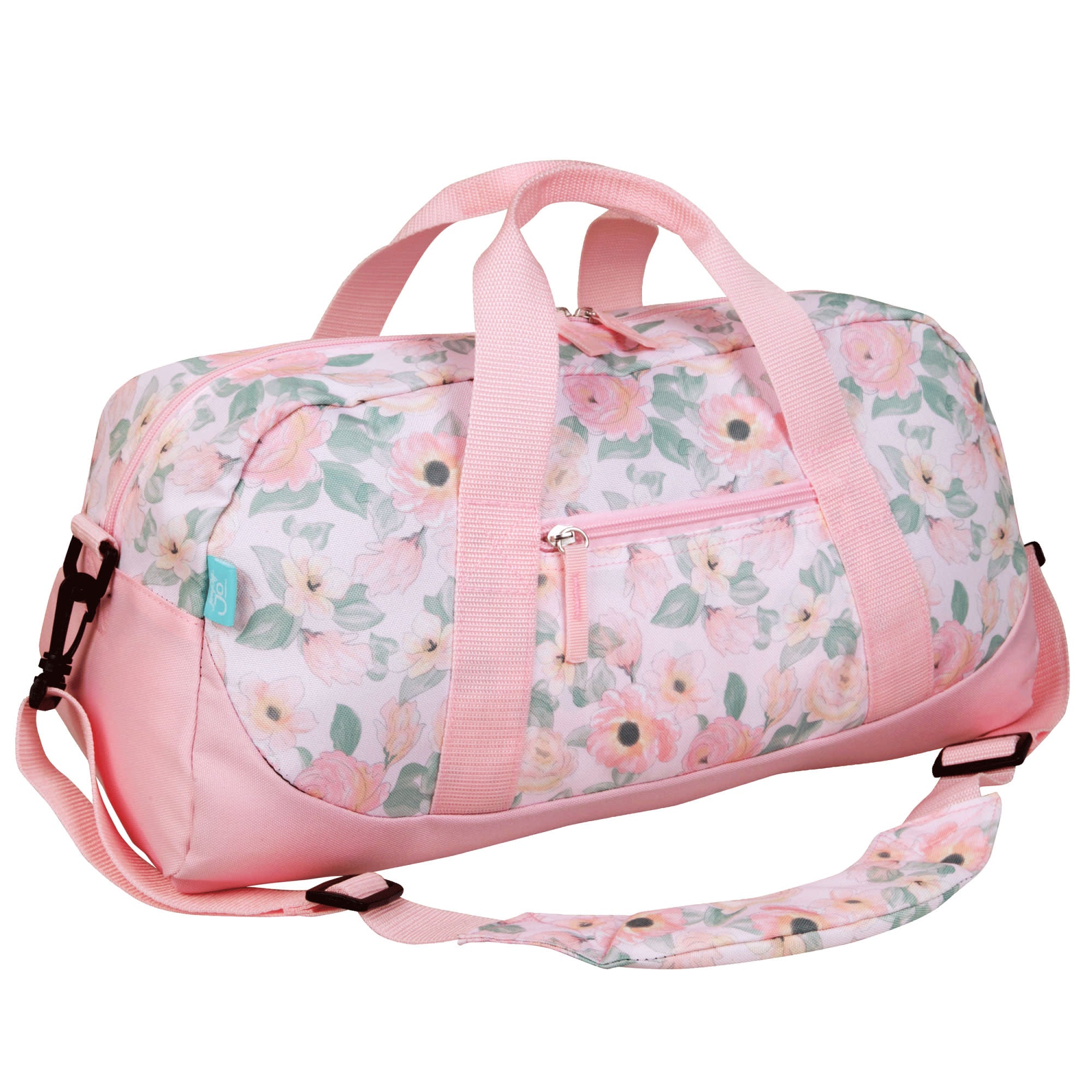 Floral Watercolor Overnighter Duffel Bag