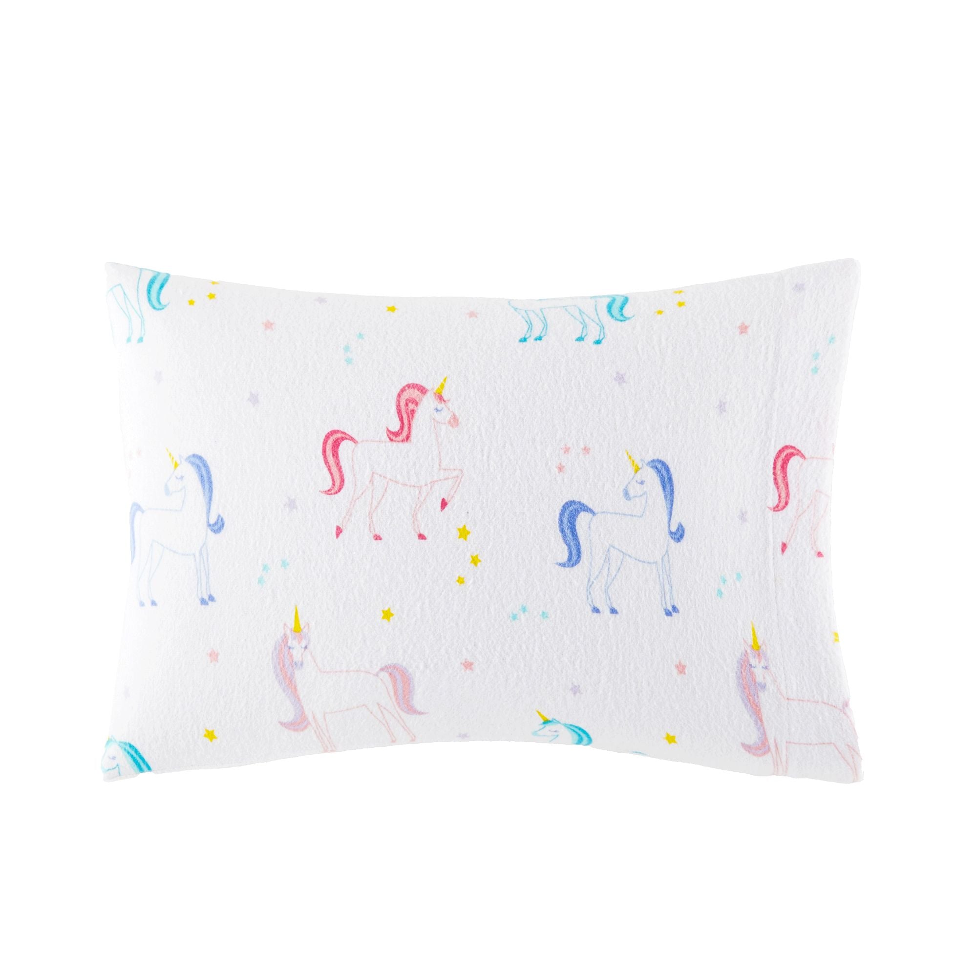 Unicorn 100% Cotton Flannel Pillowcase