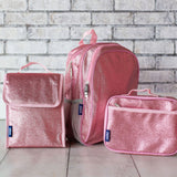 Pink Glitter 15 Inch Backpack