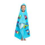 Trains, Planes & Trucks Hooded Beach Towel