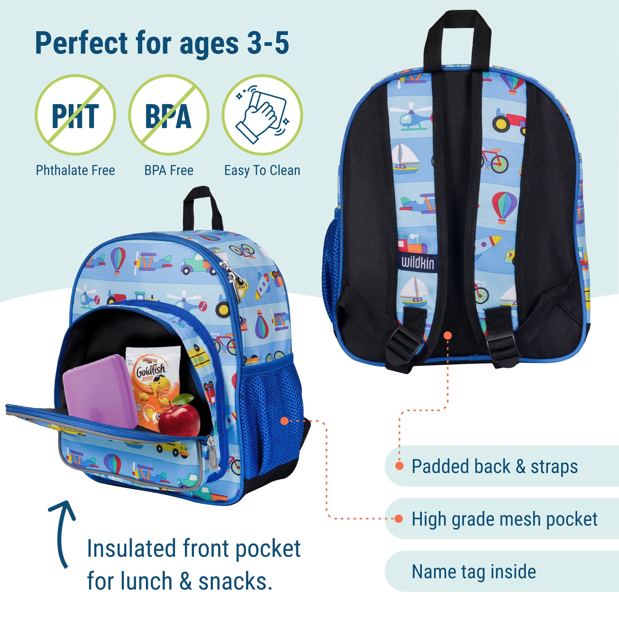 Wildkin Rodeo Backpack On the Go Backpack – Wildkin