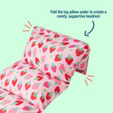 Strawberry Patch Pillow Lounger