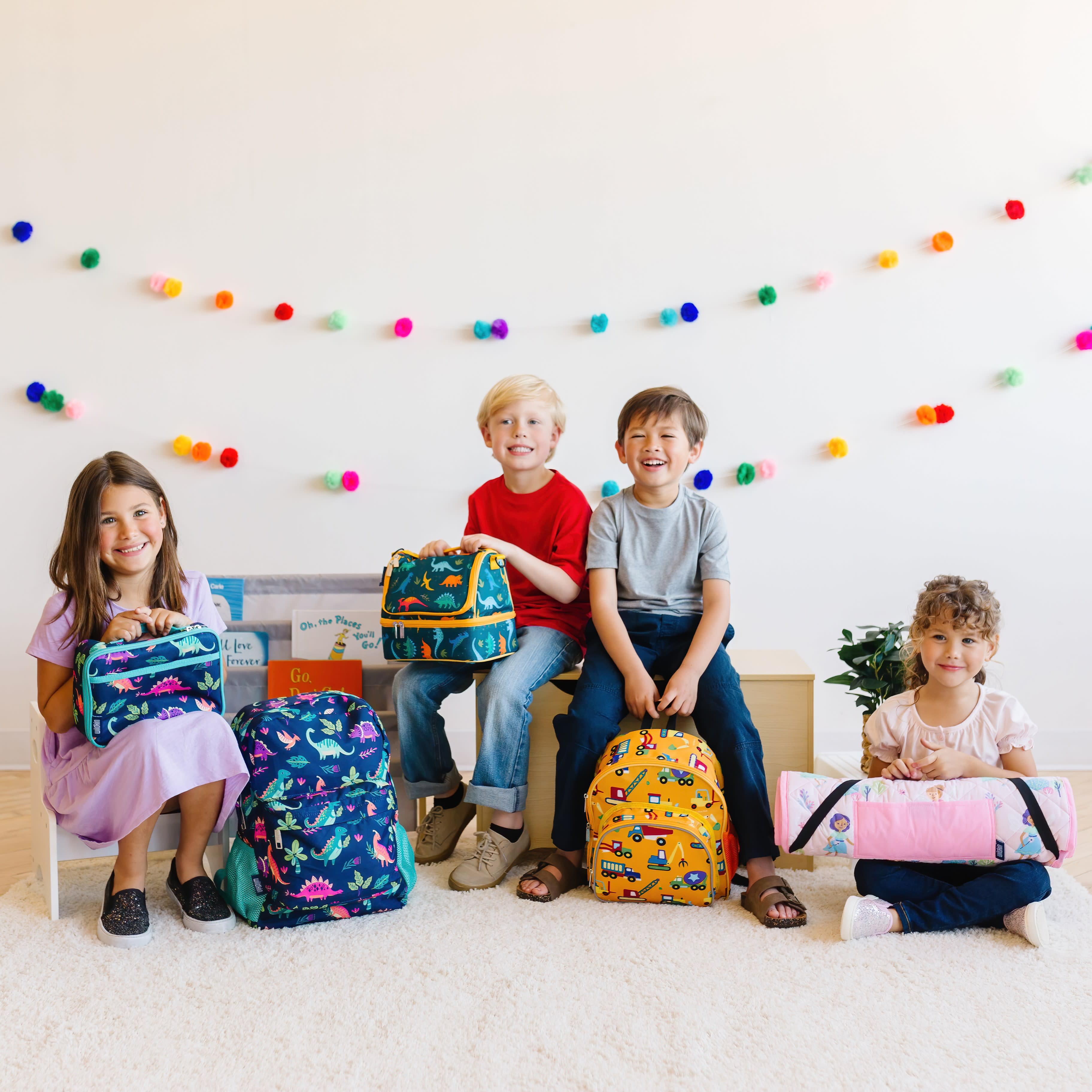 Rip-Stop Blue Lunch Box