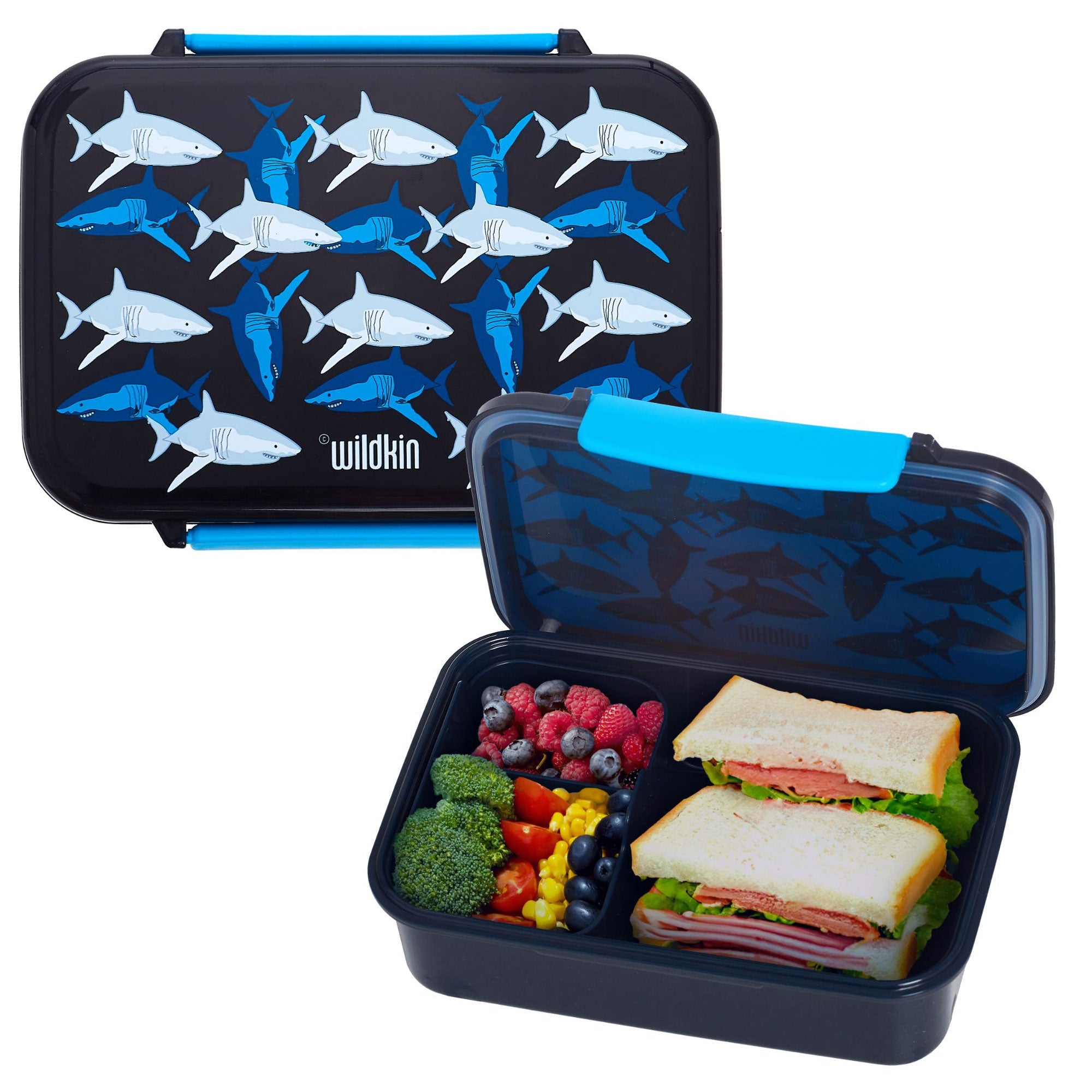 Sharks Reusable Food Container Bento Box