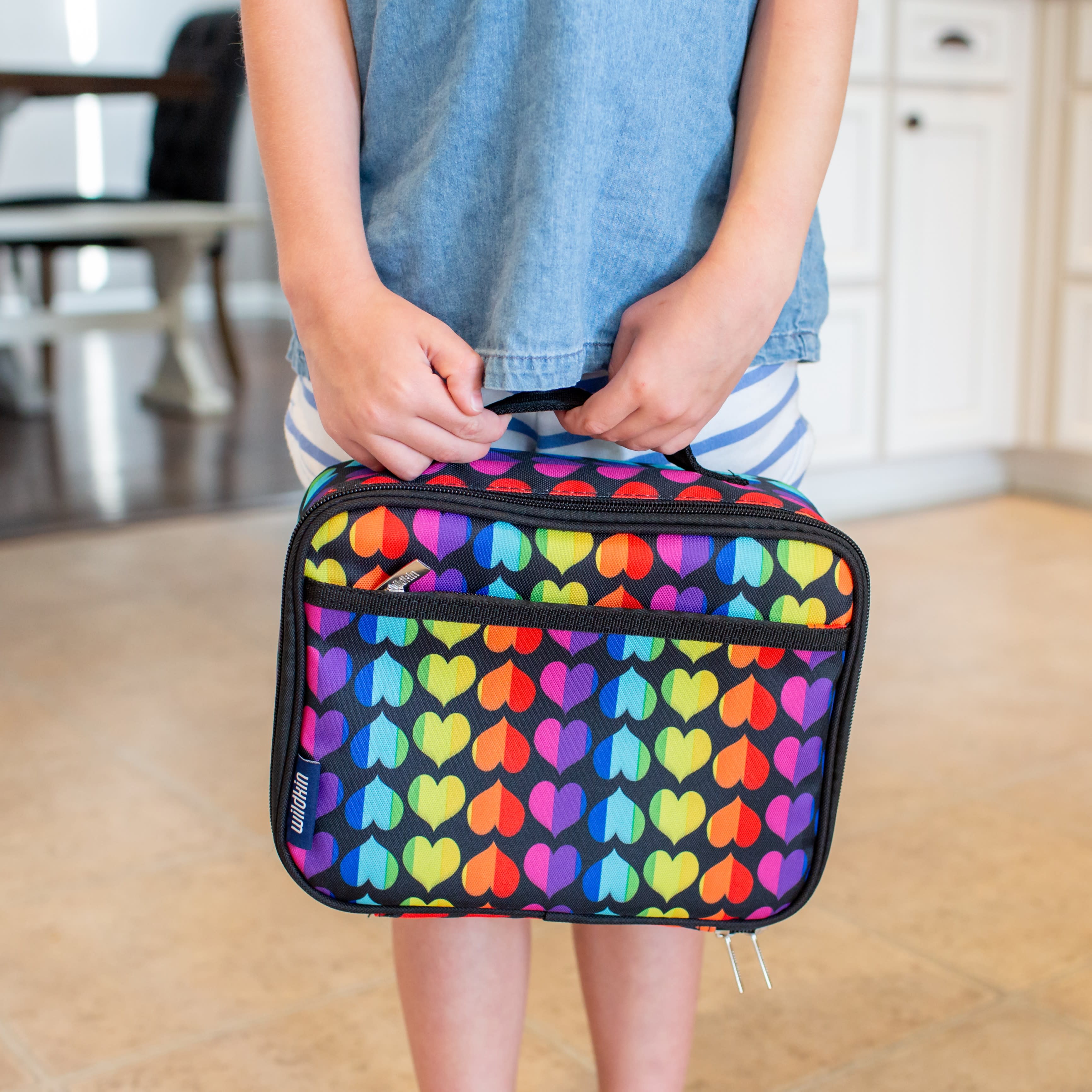 Rainbow Hearts Lunch Box