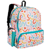 Confetti Peach 17 Inch Backpack