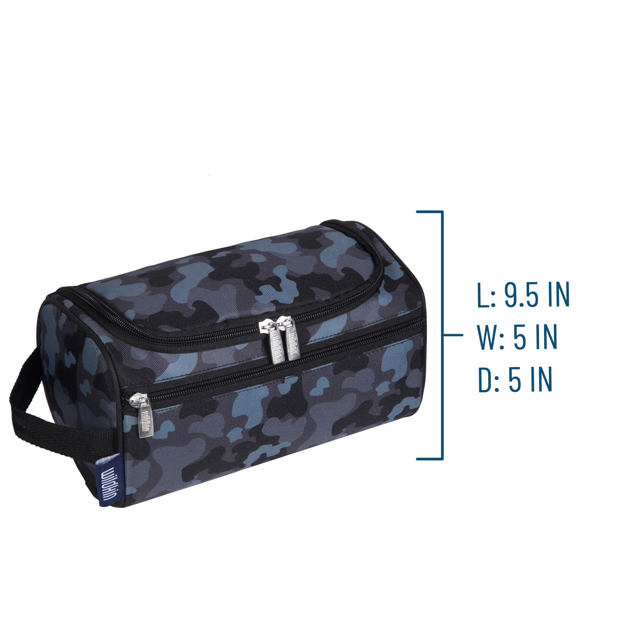 Black Camo Toiletry Bag