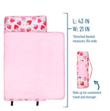 Strawberry Patch Microfiber Toddler Nap Mat