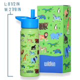 Wild Animals 18 oz Steel Water Bottle