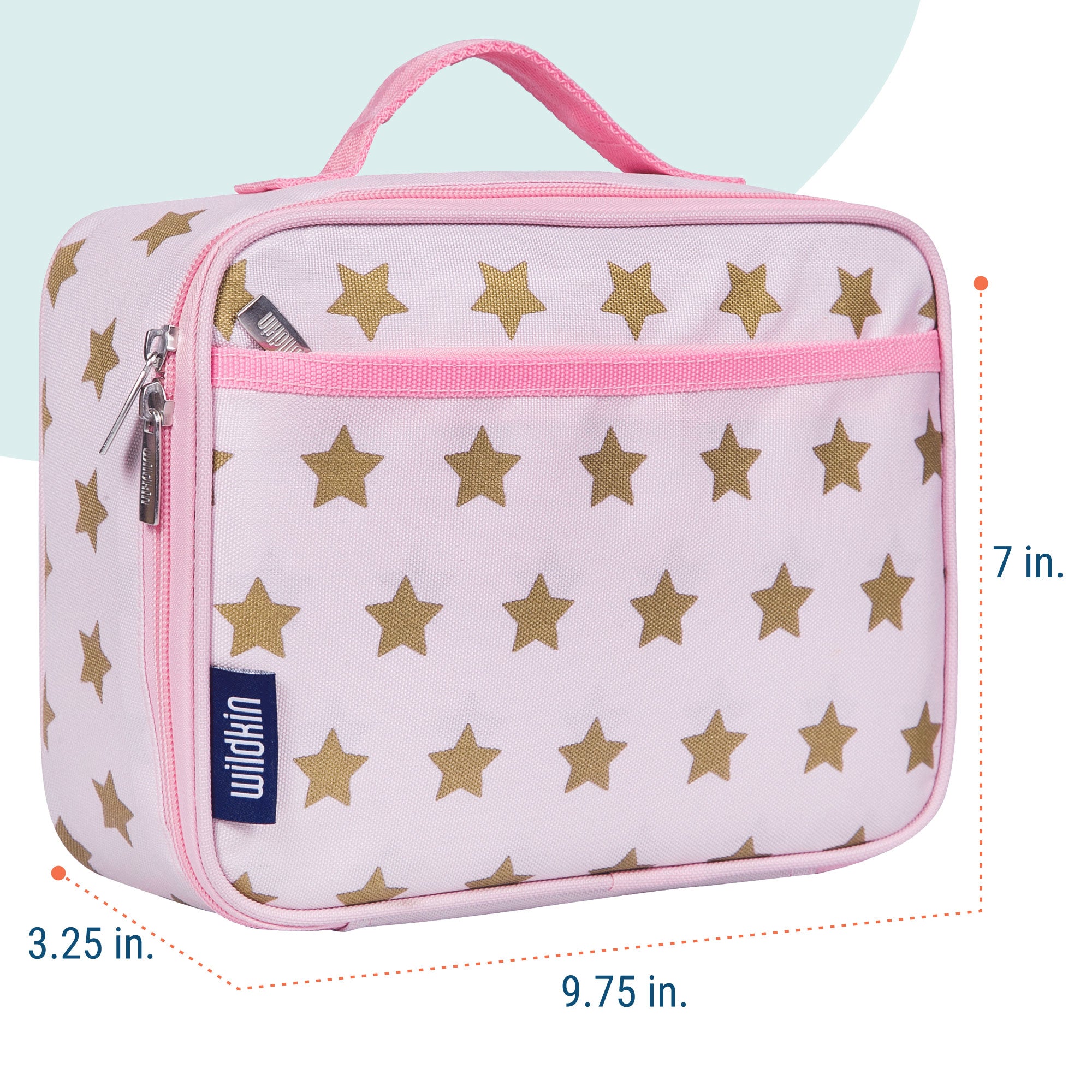 Pink and Gold Stars Lunch Box