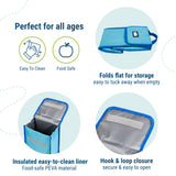 Aqua Lunch Bag