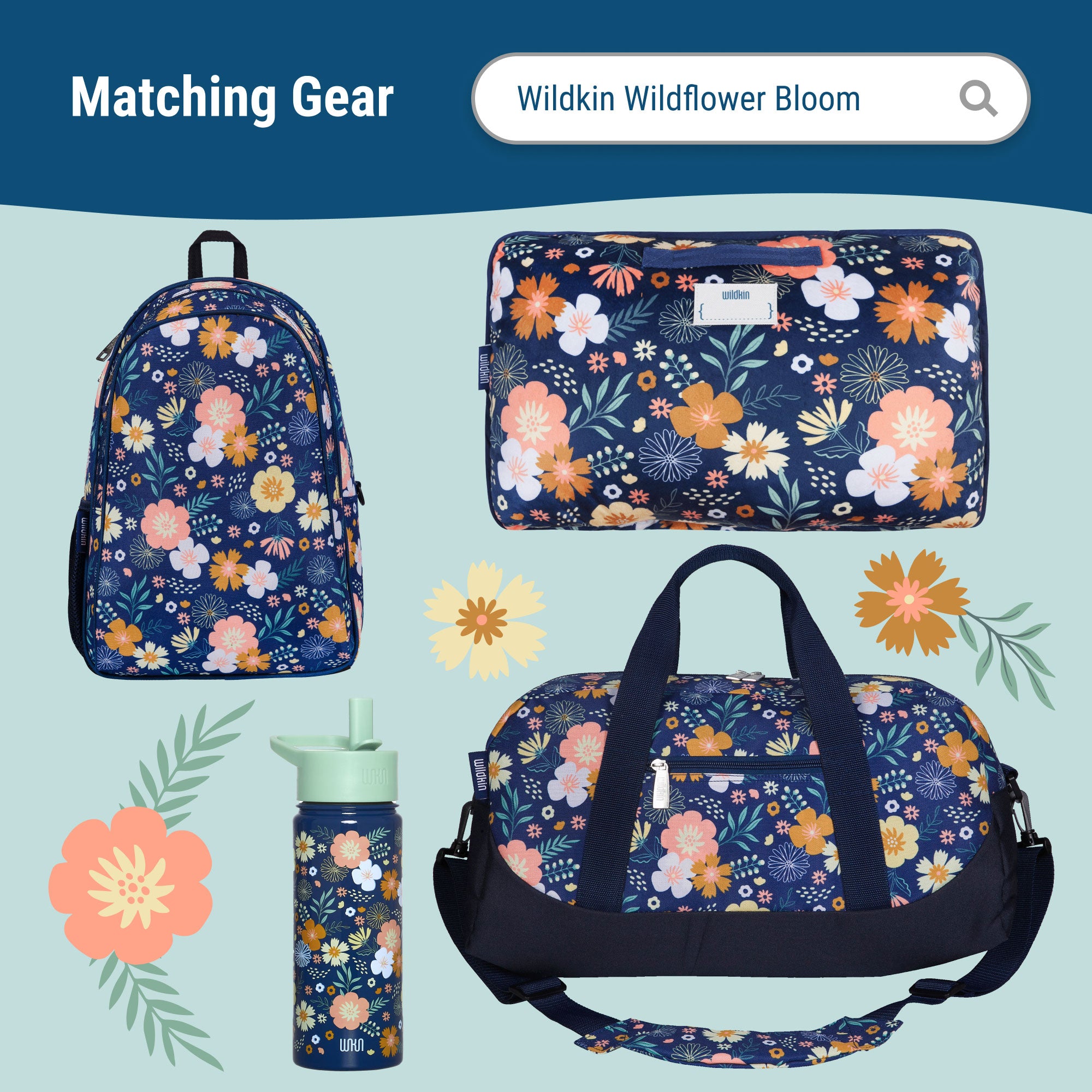 Wildflower Bloom Lunch Bag