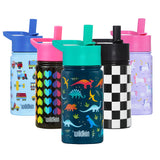 Jurassic Dinosaurs 14 oz Stainless Steel Water Bottle