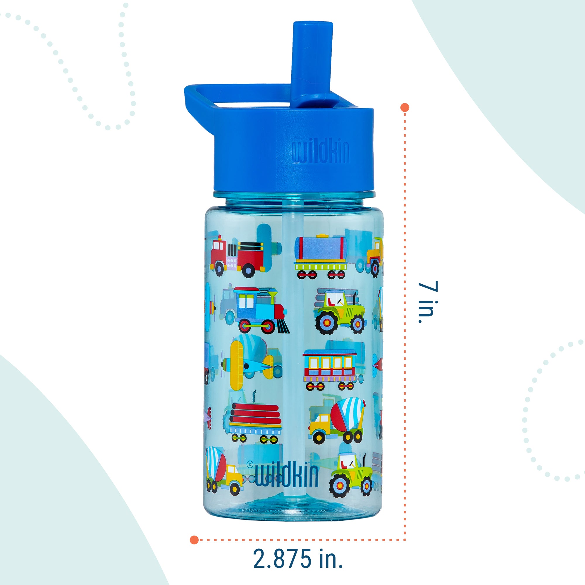 Trains, Planes & Trucks Tritan Water Bottle