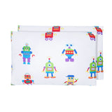 Robots Microfiber Pillowcases - Toddler (2 pk)