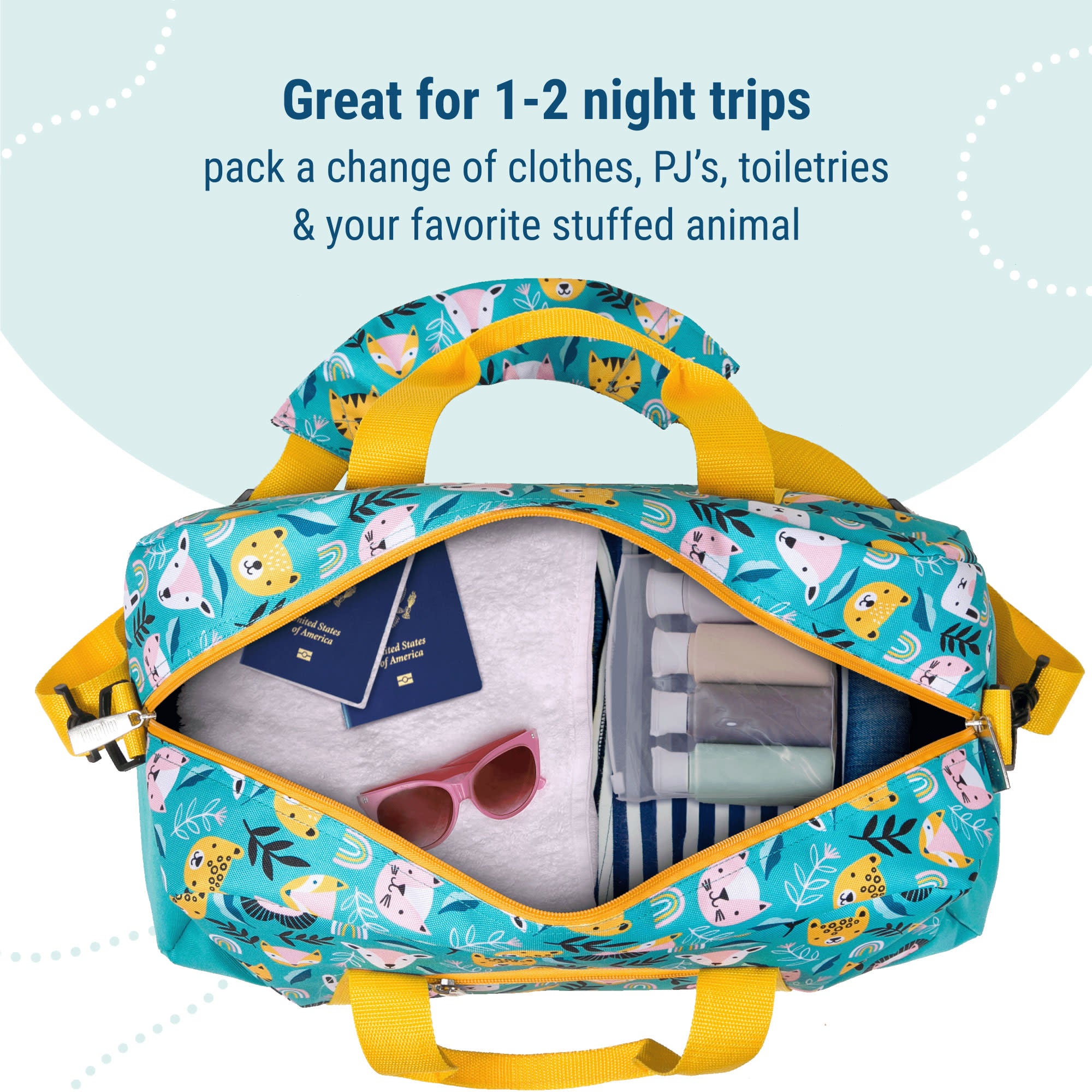 Party Animals Overnighter Duffel Bag