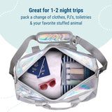 Holographic Overnighter Duffel Bag