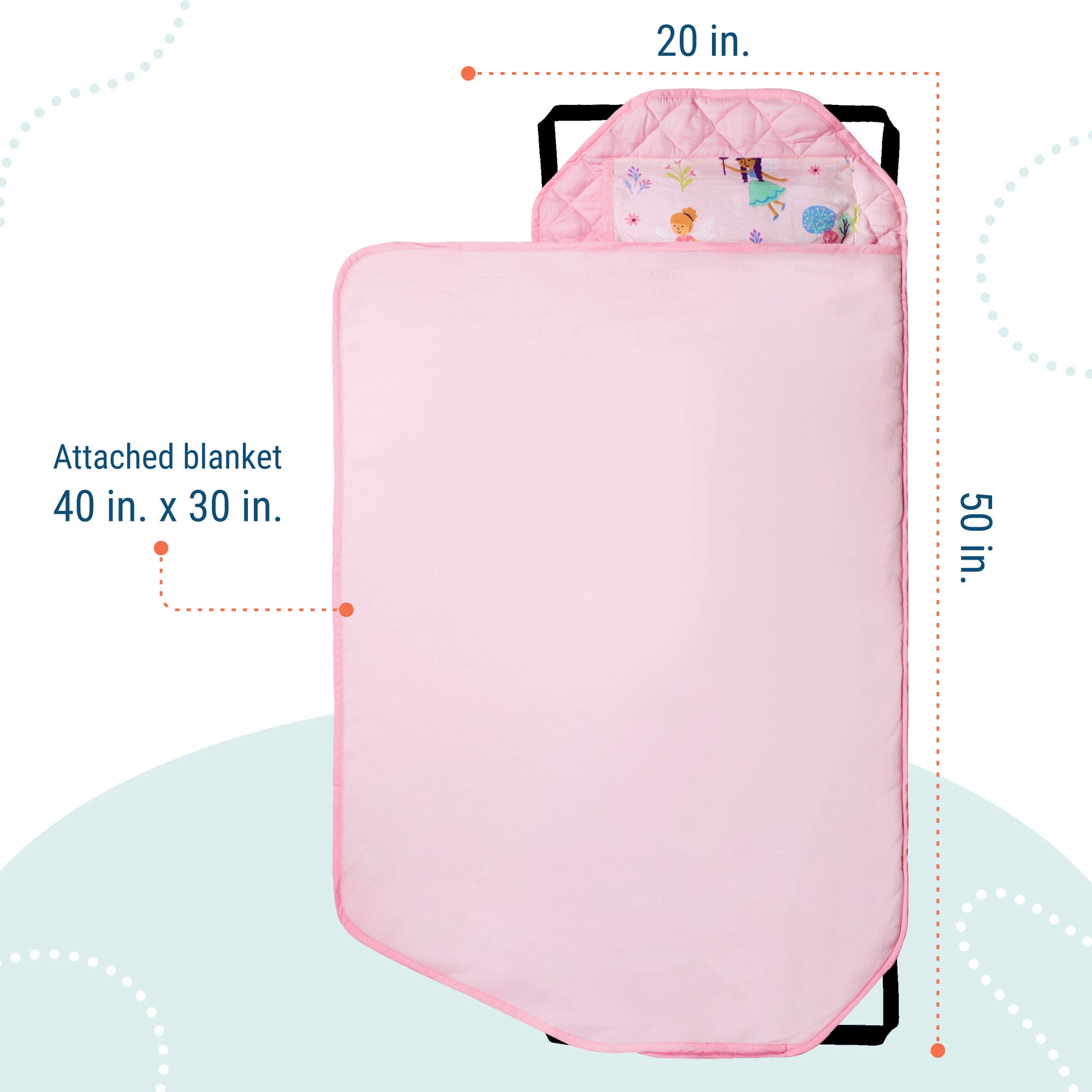 Fairy Garden Modern Nap Mat