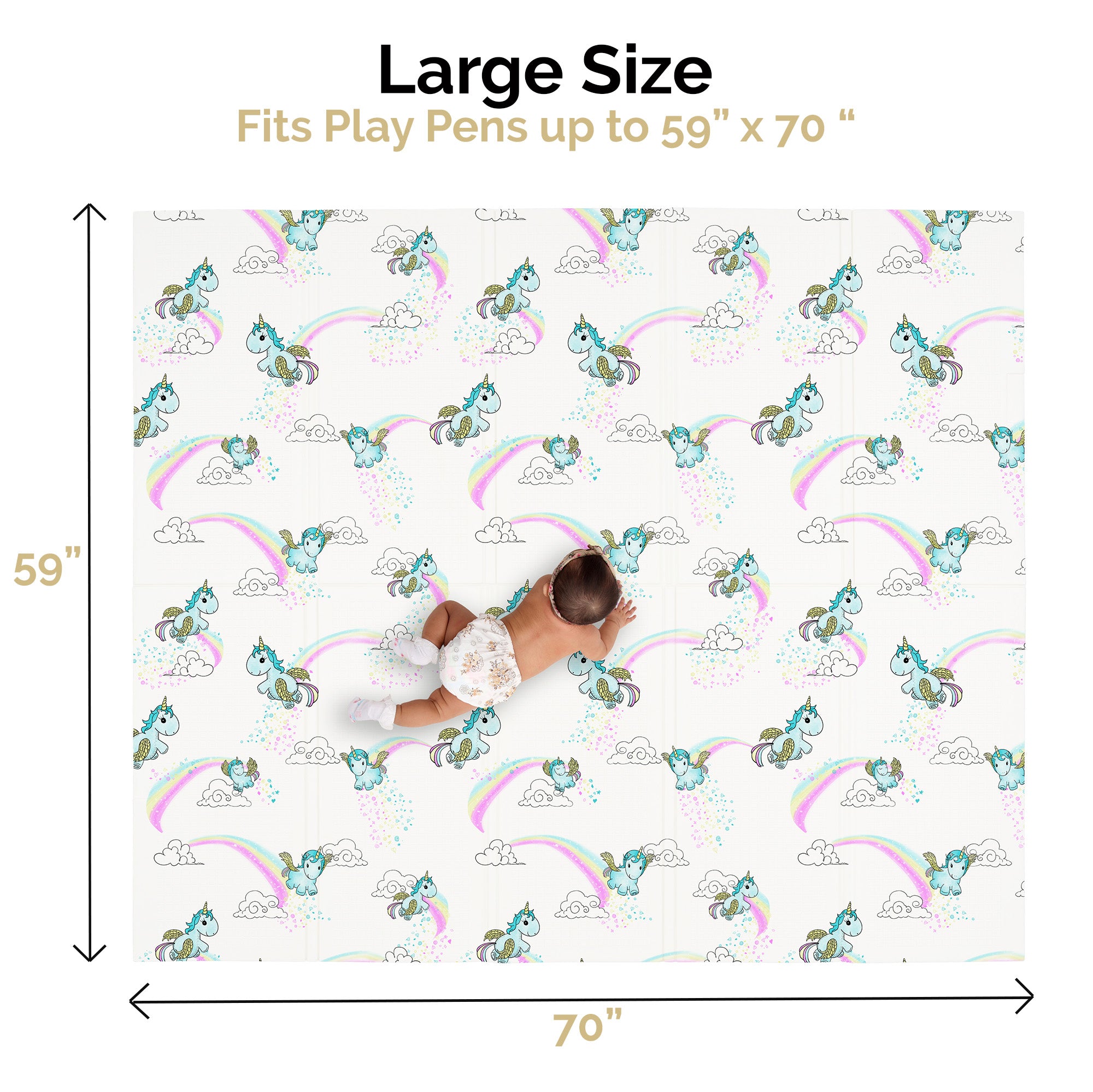 Large Play Mat - Fairy Blossom