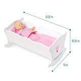 Doll Cradle - White