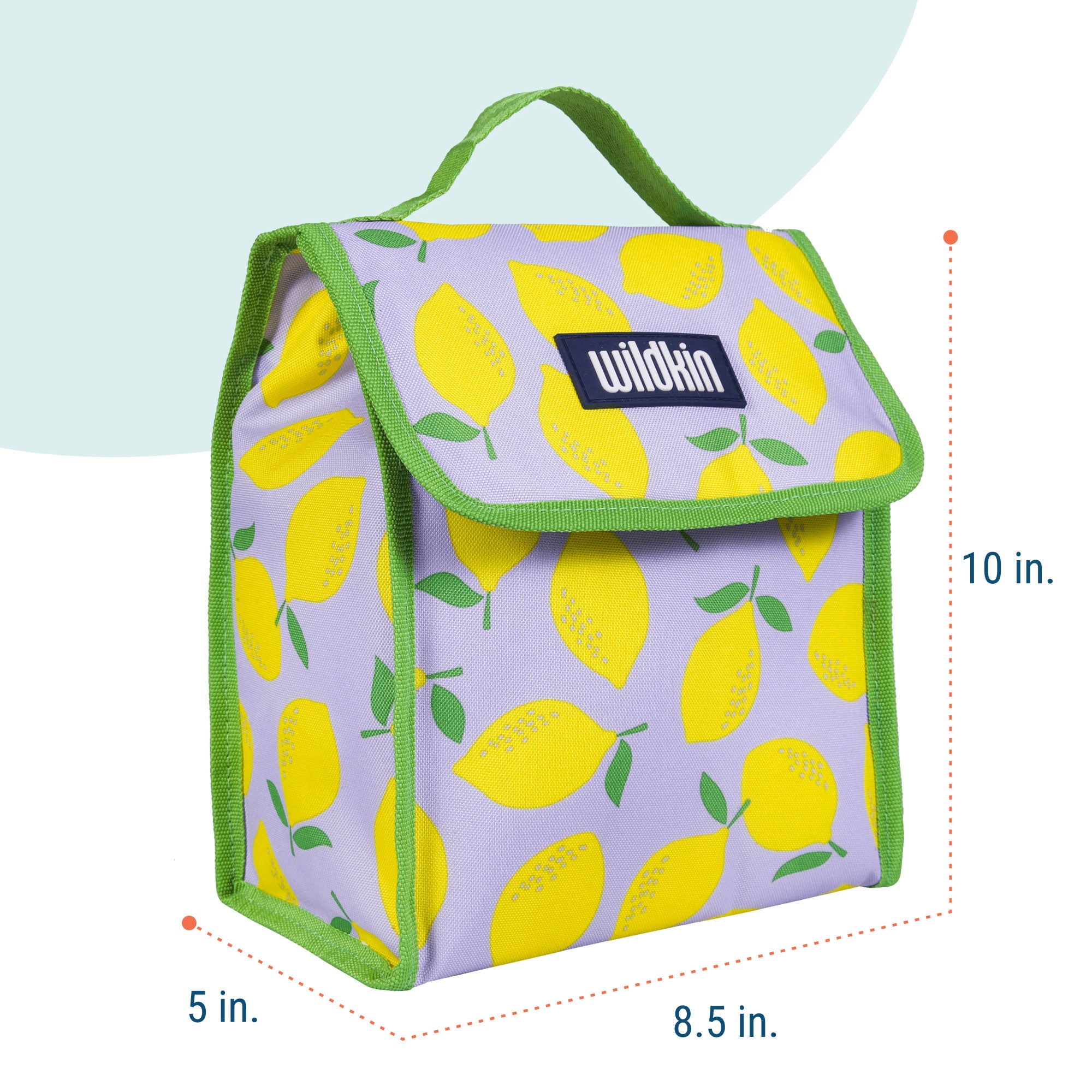 Lilac Lemonade Lunch Bag