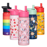 Magical Unicorns 18 oz Steel Water Bottle