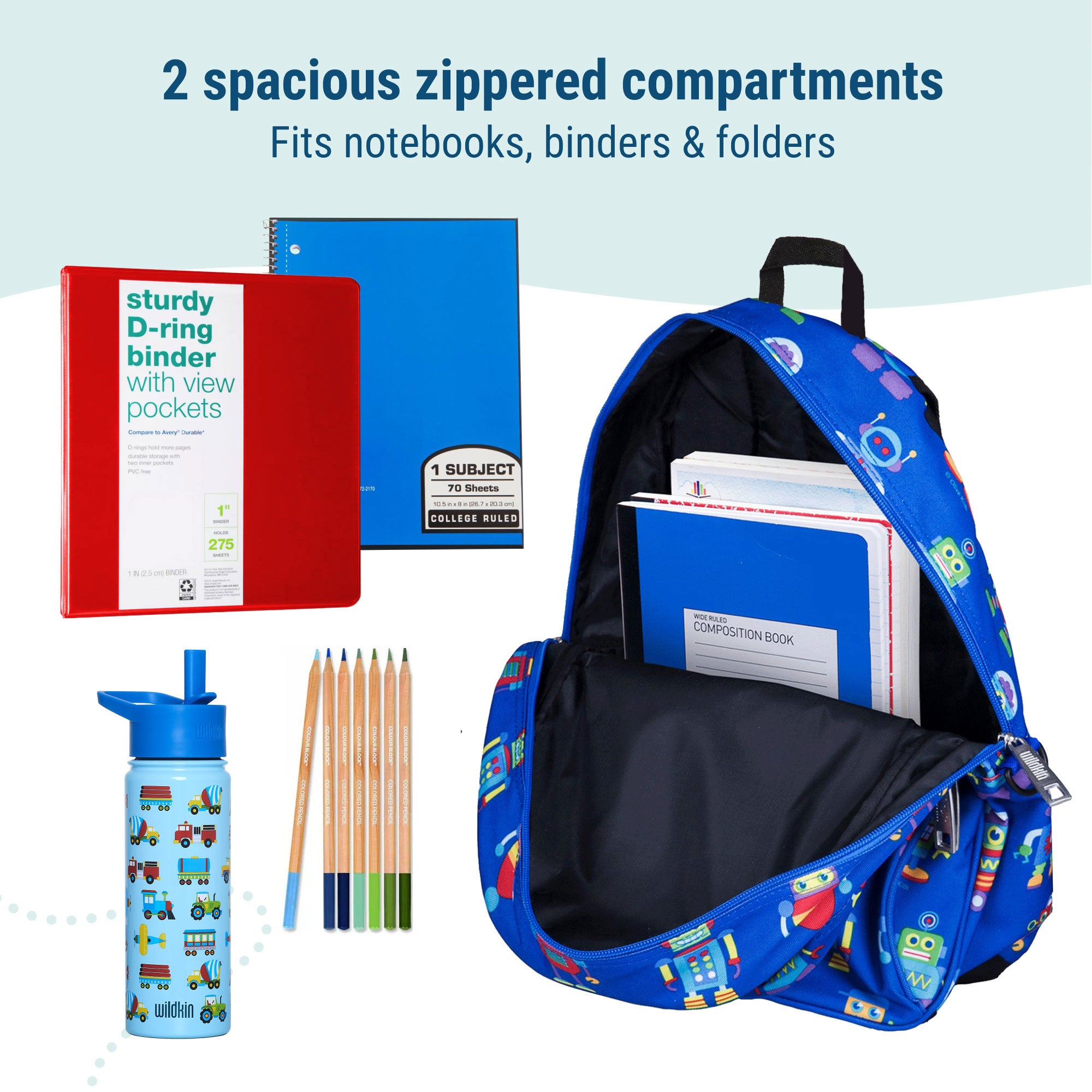 Robots Backpack