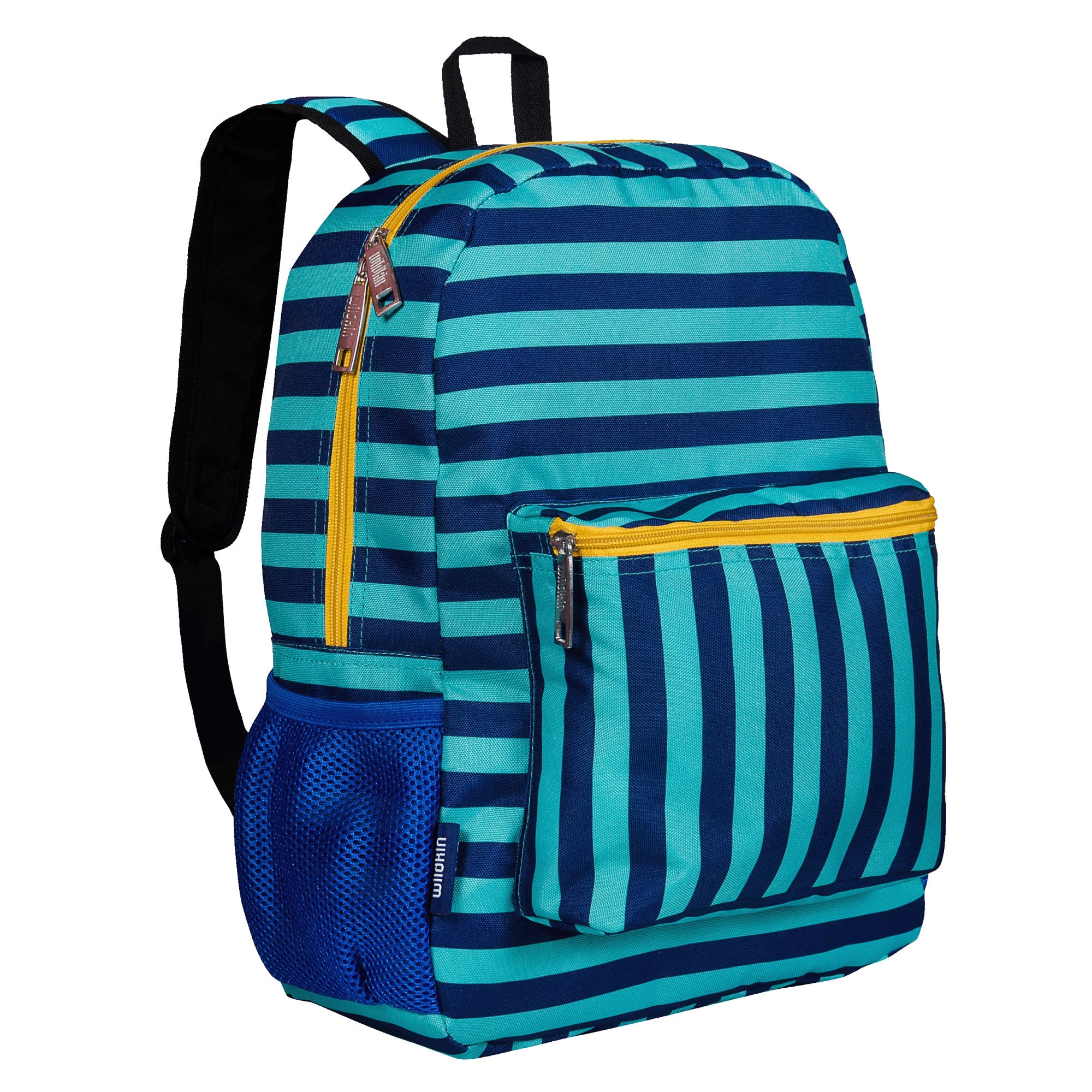 Blue Stripes 16 Inch Backpack