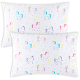 Unicorn 100% Cotton Percale Pillowcase