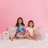 Pink and Gold Stars 16 Inch Backpack