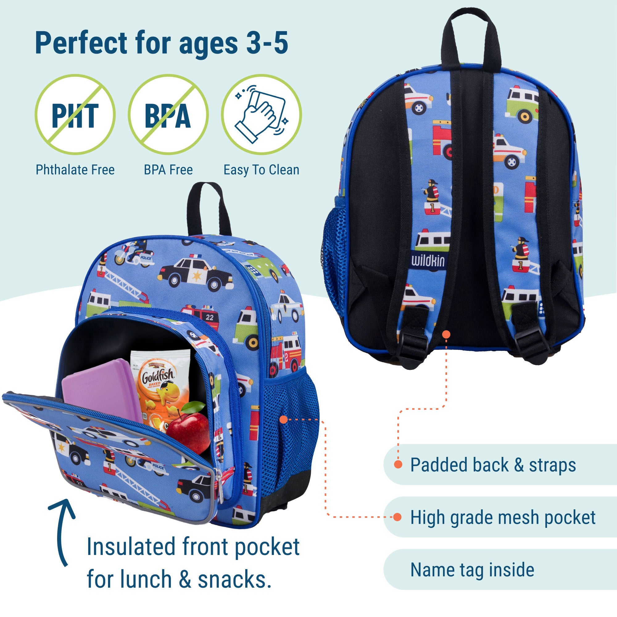 Wildkin Rodeo Backpack Heroes Backpack – Wildkin