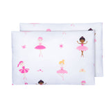Ballerina Microfiber Pillowcases - Toddler (2 pk)
