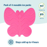 Butterfly Ice Packs (4 pack)