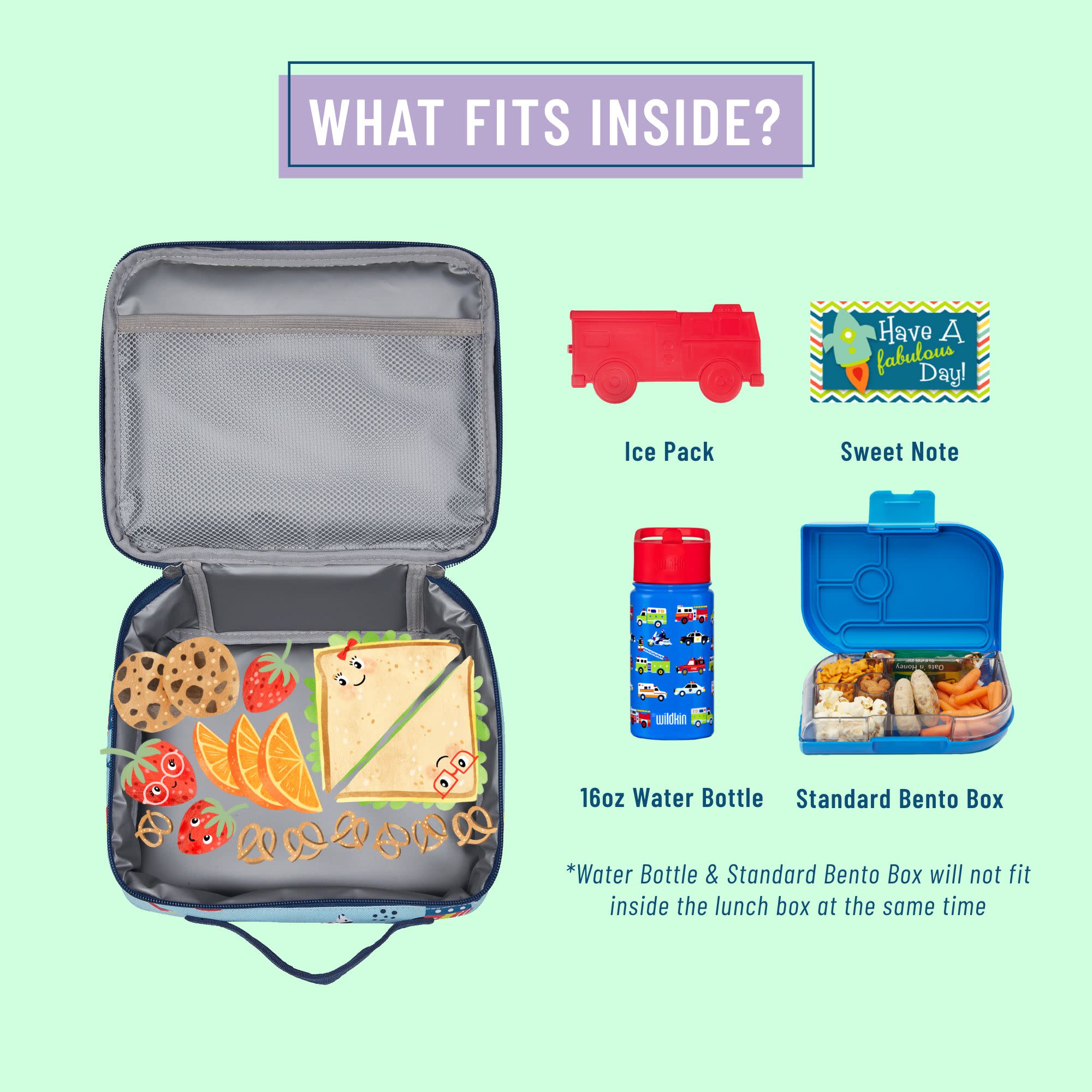 Firefighters Lunch Box