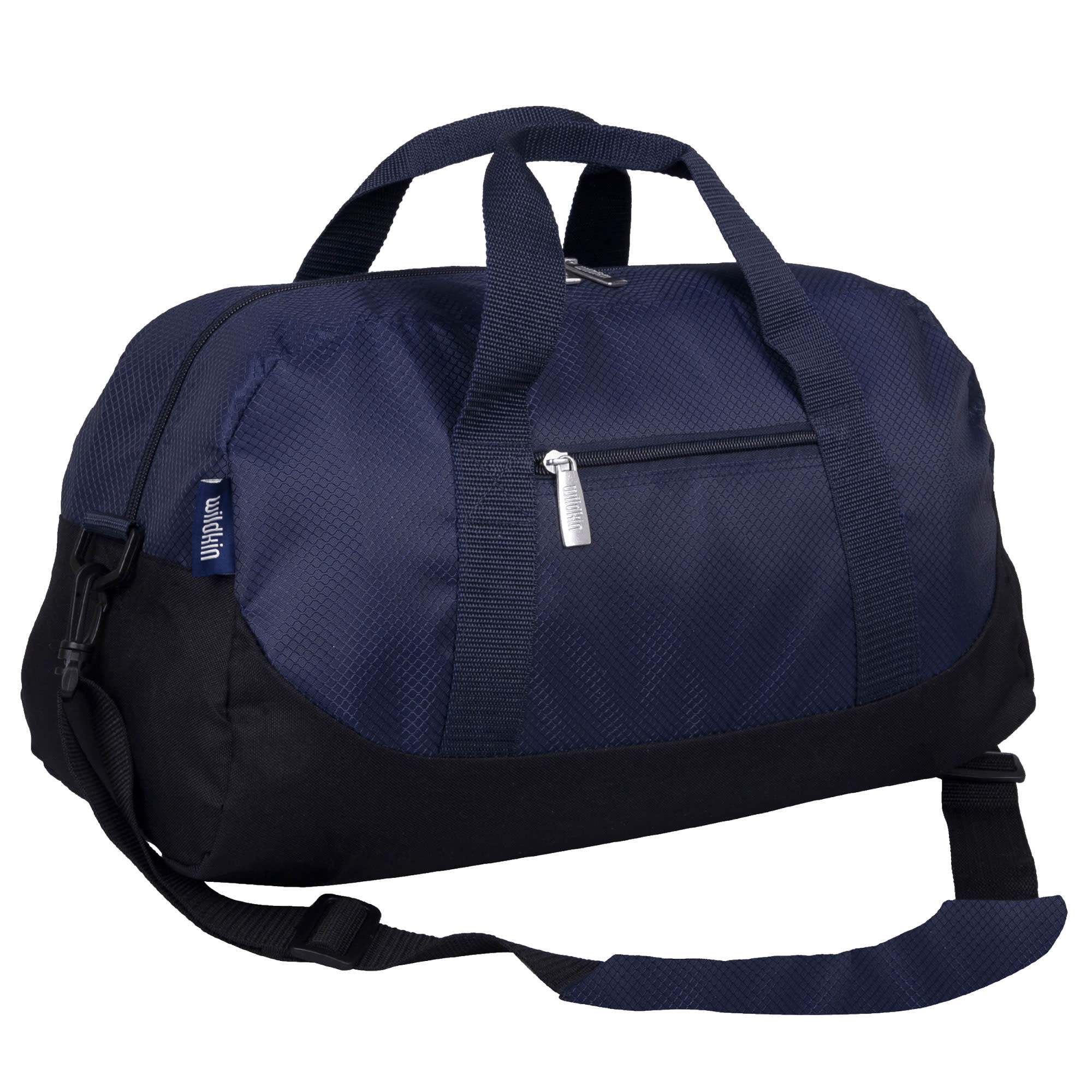 Rip-Stop Blue Overnighter Duffel Bag